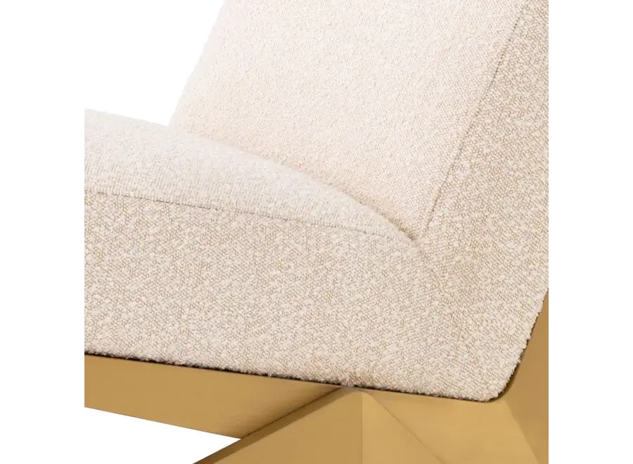 Chair 'Fico' - Bouclé cream