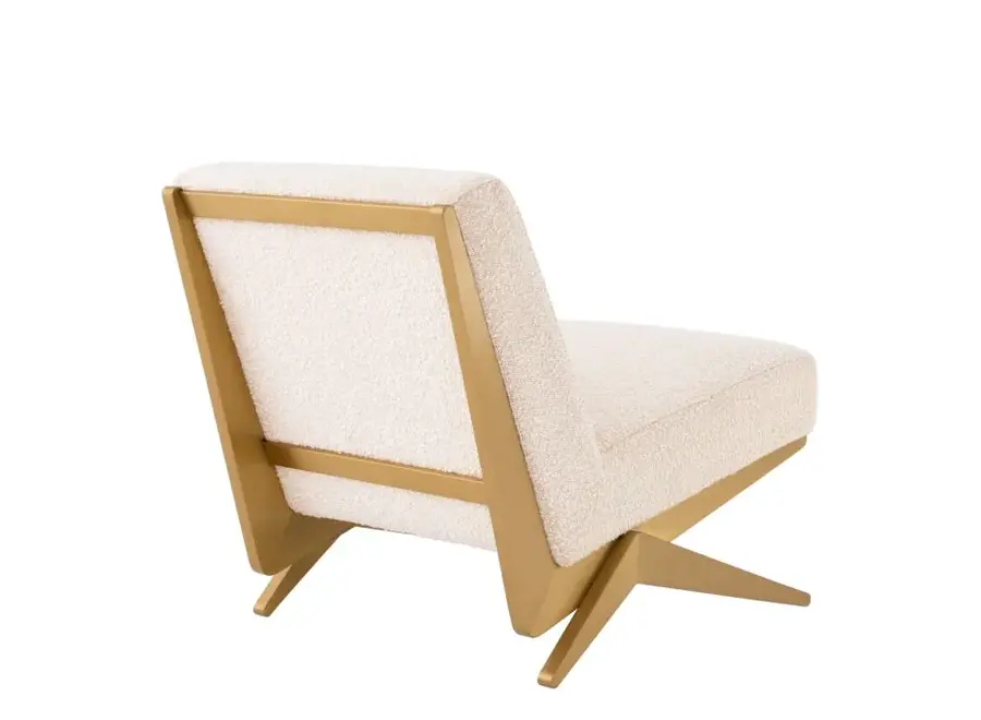 Fauteuil 'Fico' - Bouclé cream