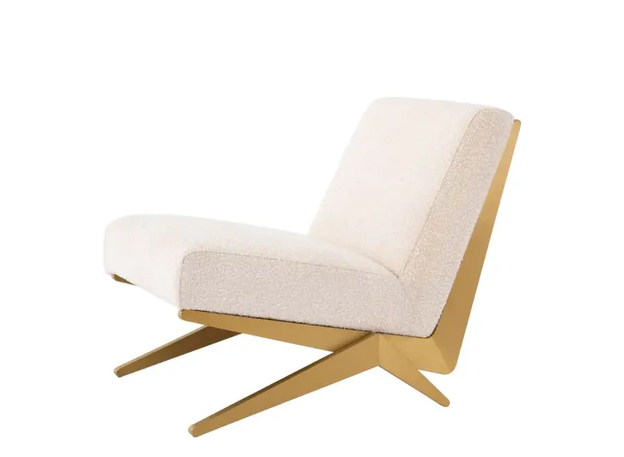 Fauteuil 'Fico' - Bouclé cream