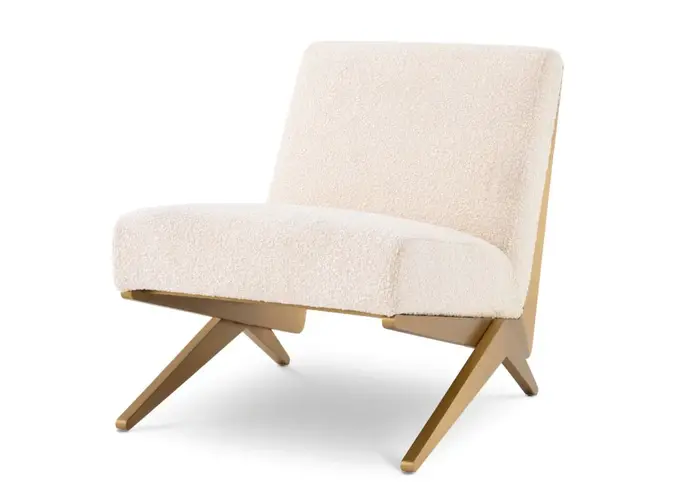 Fauteuil Fico - Bouclé cream