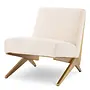 Chair 'Fico' - Bouclé cream