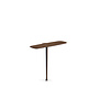 Table console 'Unica 1' - Walnut
