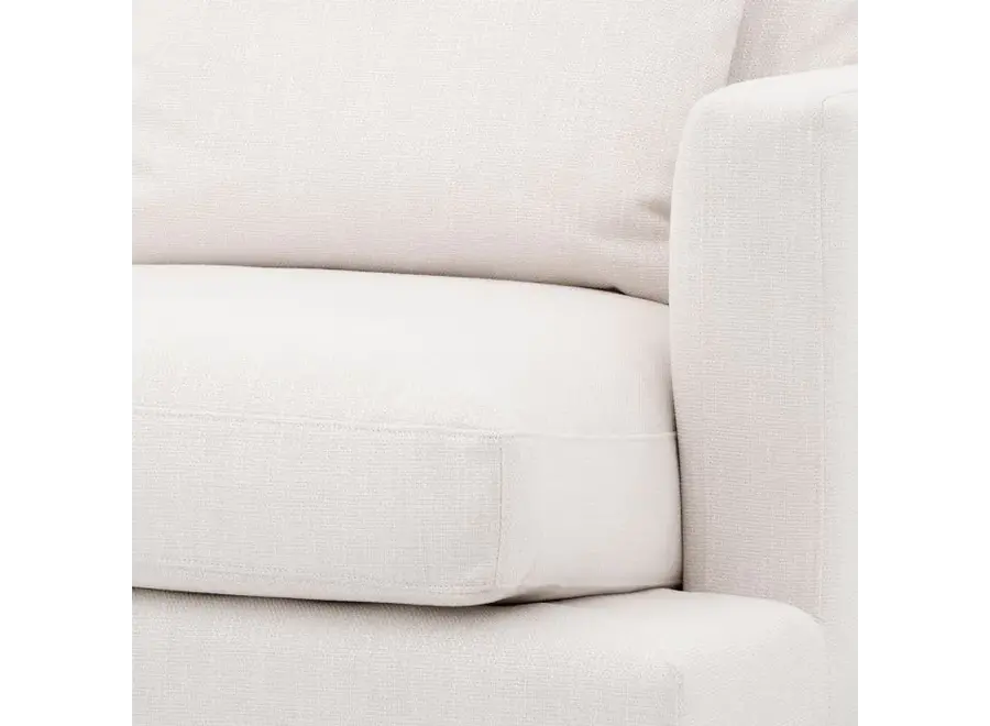 Armchair 'Burbury' - Avalon white