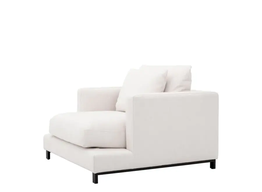 Armchair 'Burbury' - Avalon white