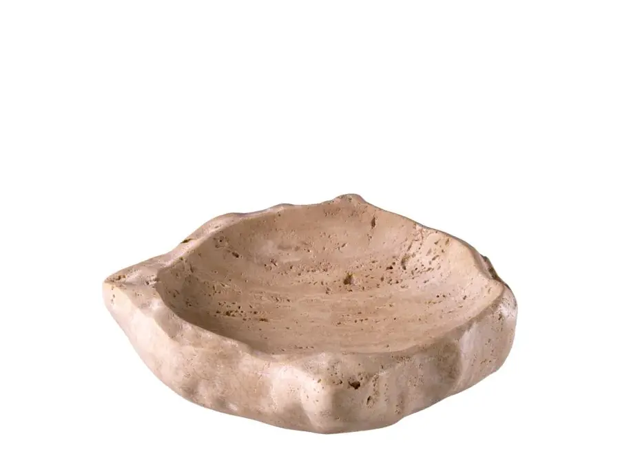 Schale 'Callas' - Travertine