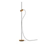 Floor lamp 'Onfa' - Black/Oak
