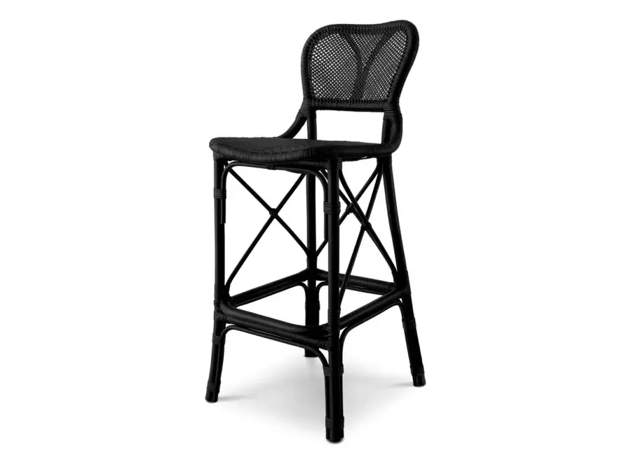 Chaise de bar Colony - Black