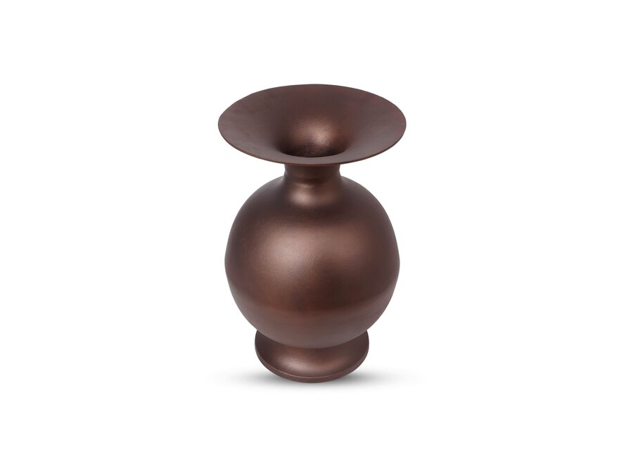 Vase 'Giorgia' - Brown/Copper