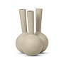 Hornvase '3 mouth' Sand