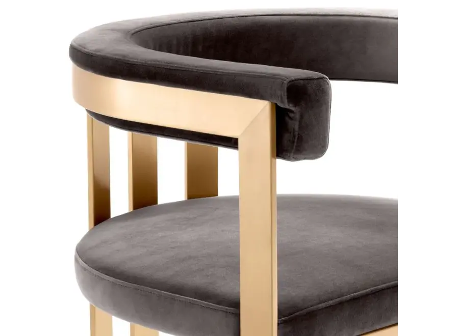 Esszimmerstuhl 'Clubhouse'- Grey