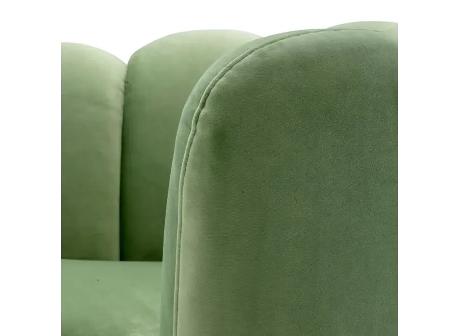 Swivel armchair 'Mirage' - Savona Pistache Green