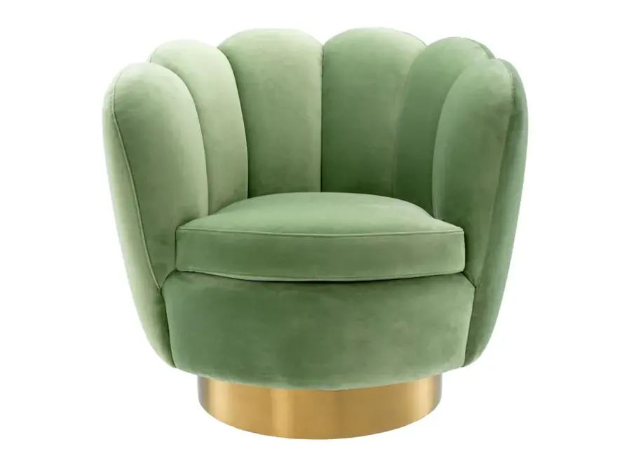 Chaise pivotante 'Mirage' - Savona Pistache Green