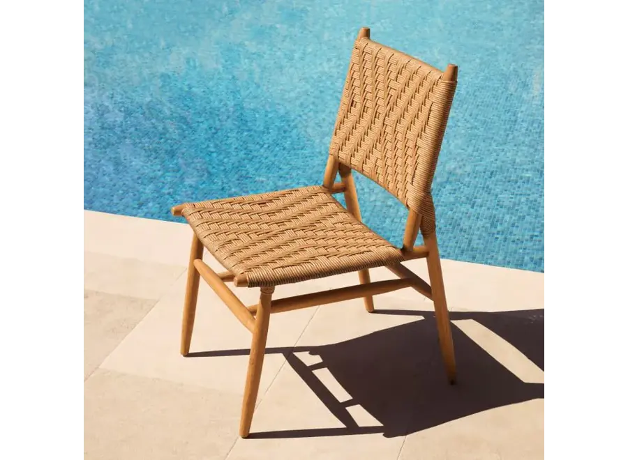 Outdoor dining chair 'Laroc' - Set of 2