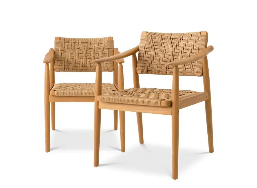 Chaise de salle à manger d'extérieur Coral Bay - Set of 2