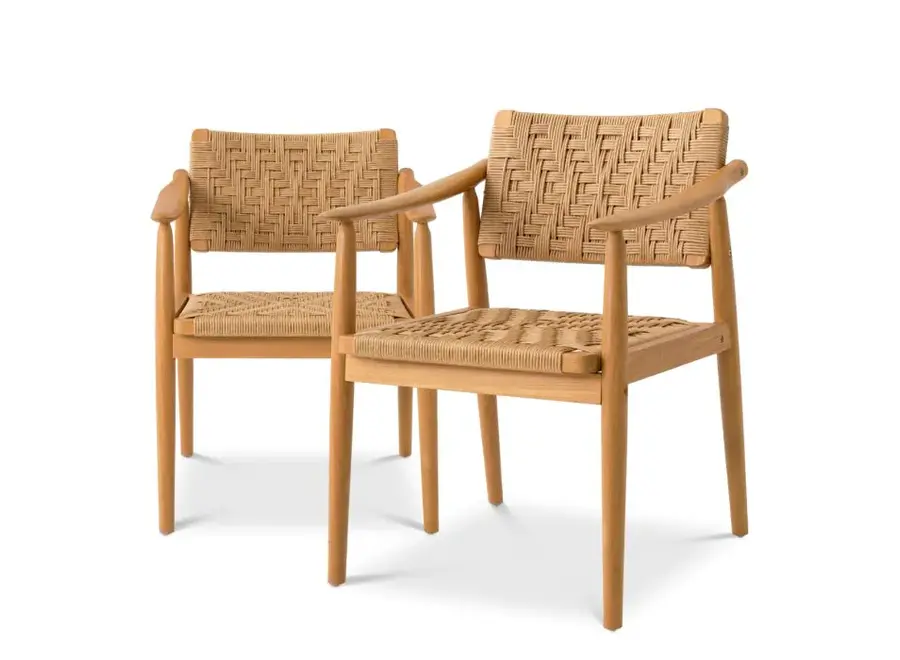 Outdoor dining chair Coral Bay - Set of 2