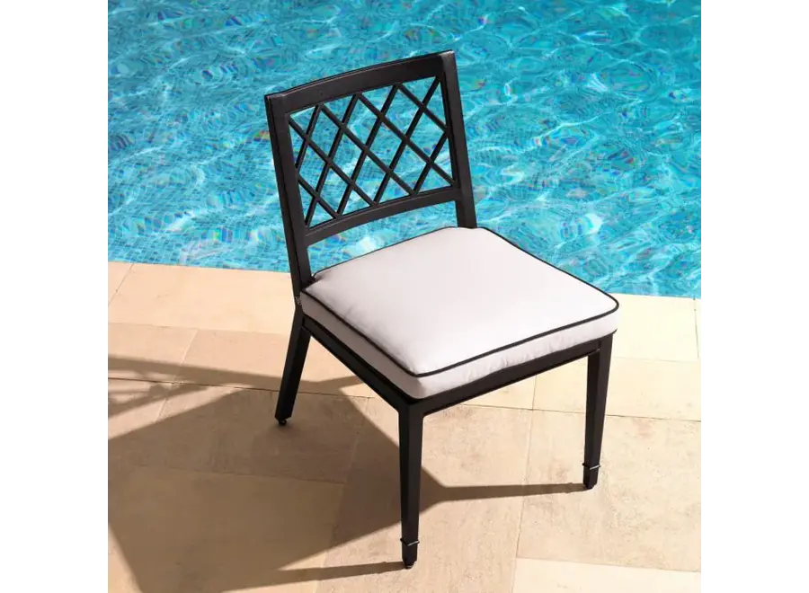 Outdoor  Dining chair 'Paladium' - Black