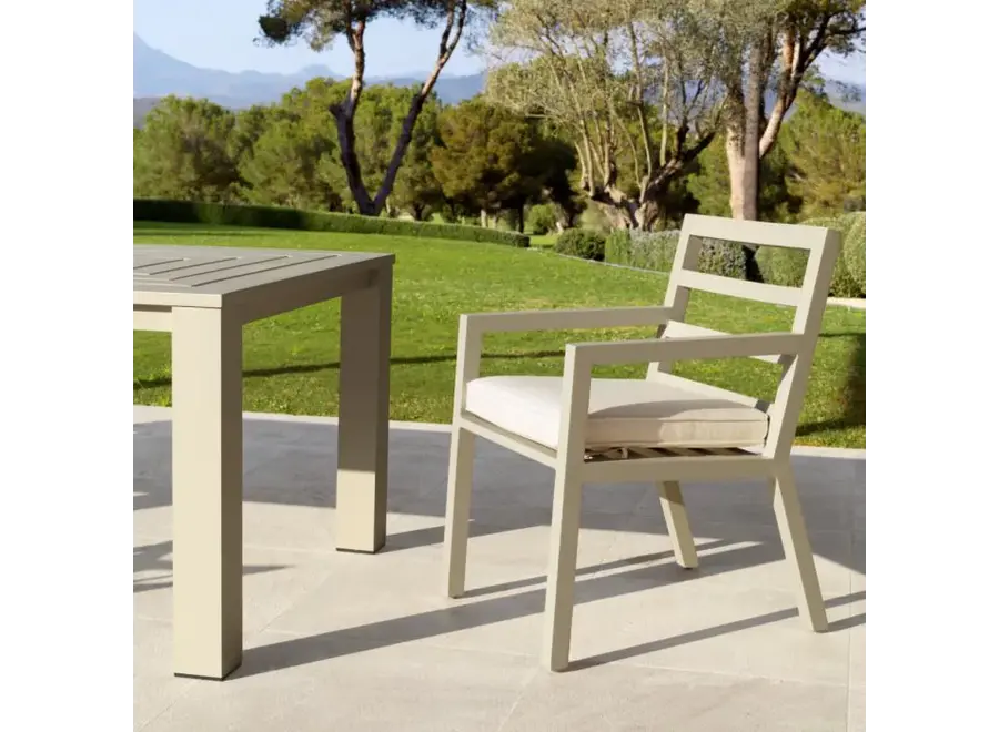 Outdoor  Dining chair 'Delta' - Sand