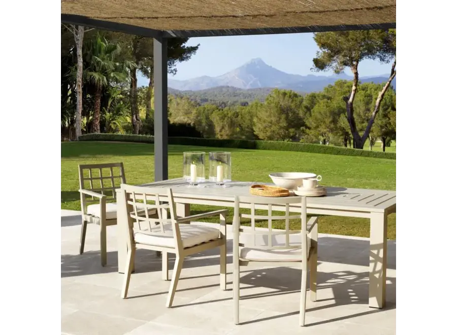 Chaise de salle à manger d'extérieur 'Cap-Ferrat' - Sand