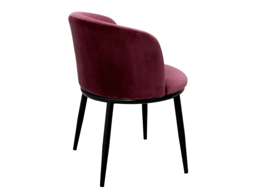 Dining chair 'Filmore' set of 2 - Cameron purple