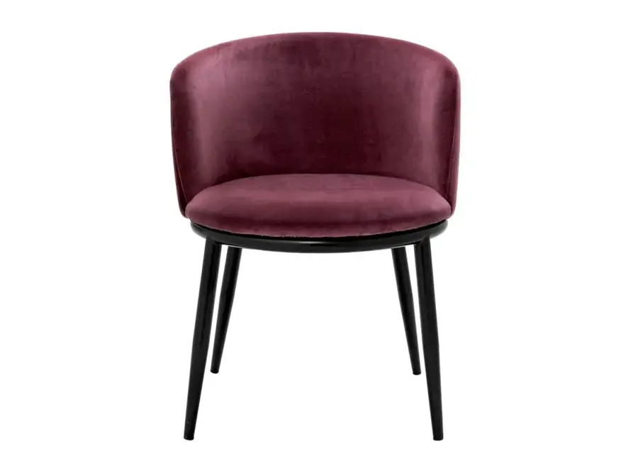Chaise de salle à manger 'Filmore' lot de 2 - Cameron purple