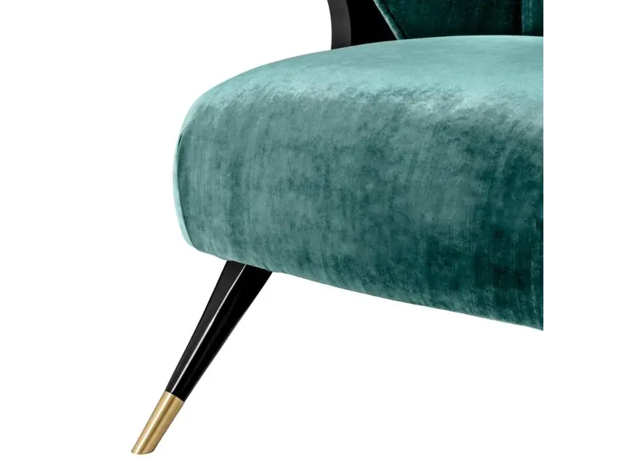 Chair 'Pavone' - Green