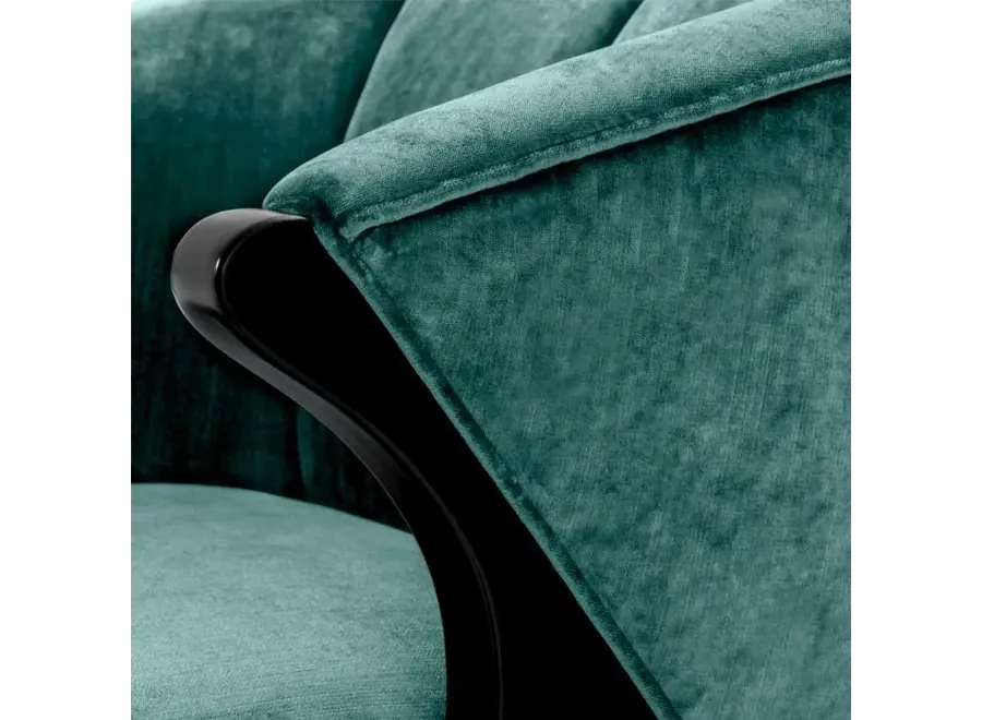 Chair 'Pavone' - Green