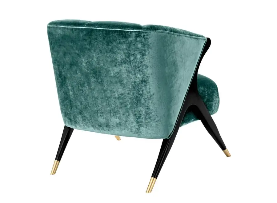 Fauteuil 'Pavone' - Green