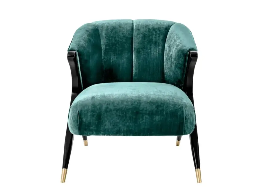 Fauteuil 'Pavone' - Green