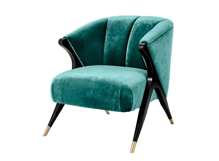 Chair 'Pavone' - Green