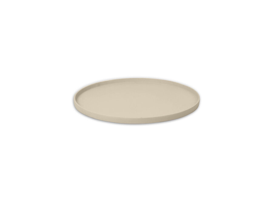 Round tray - Sand