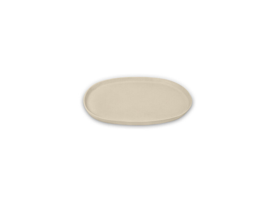 Organic tray 'Koge' - Sand