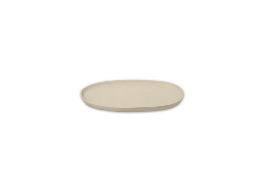 Organic tray 'Koge' - Sand