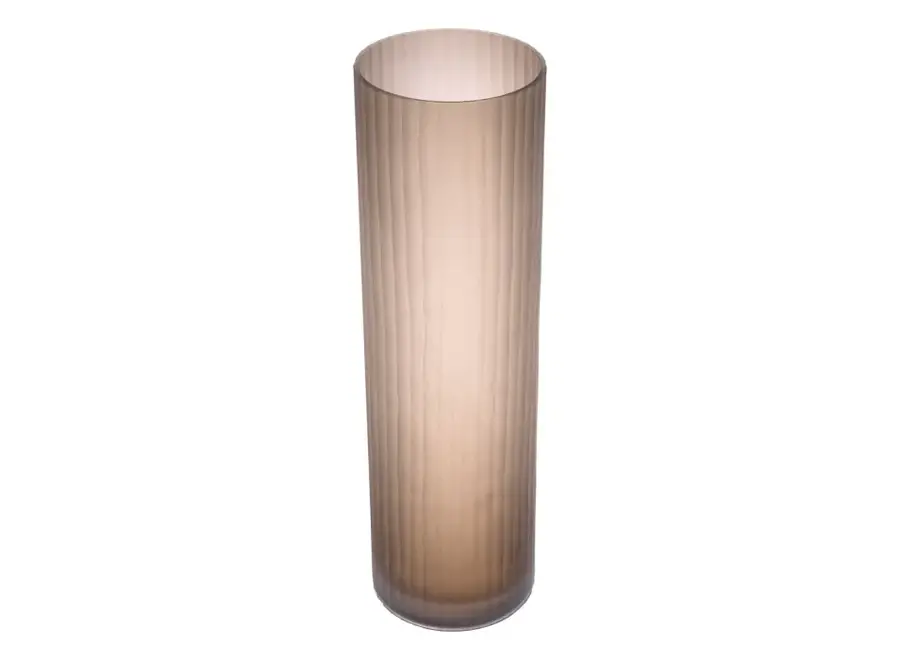 Vase 'Haight' - L - Brown