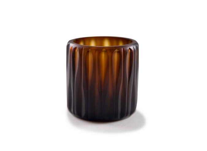 Tea light 'Gomed M' - Brown