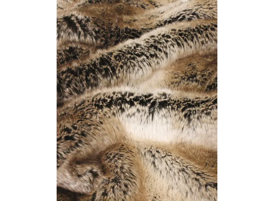 Fur cushion 'Sable'