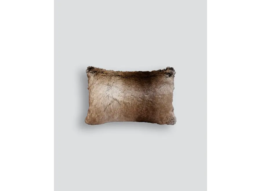 Fur cushion 'Sable'