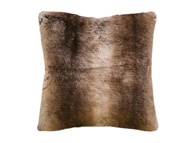 Coussin en fourrure - Sable