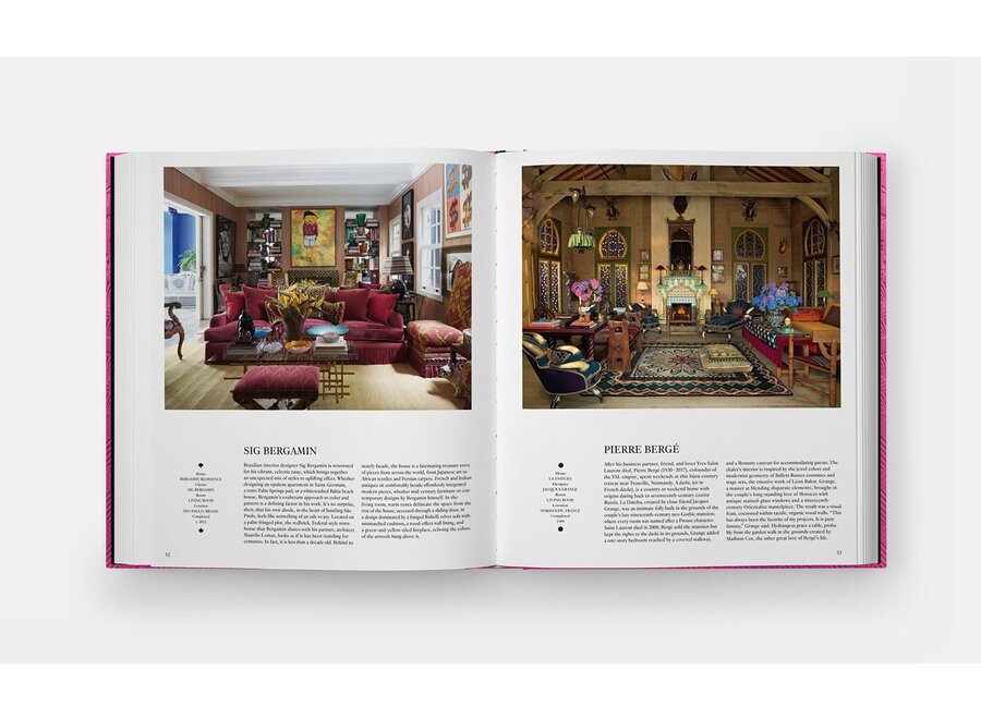 Coffee table book Interiors - Pink