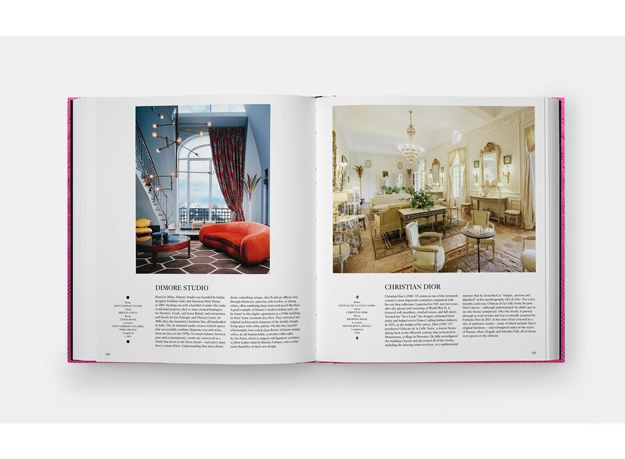 Coffee table book Interiors - Pink