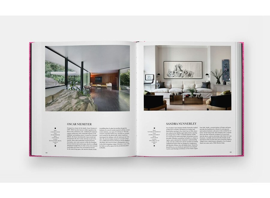 Coffee table book Interiors - Pink