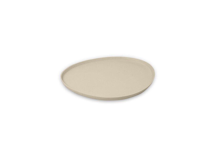 Organic tray 'Boras' - Sand