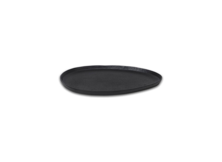 Organic tray 'Boras' - Matt Black