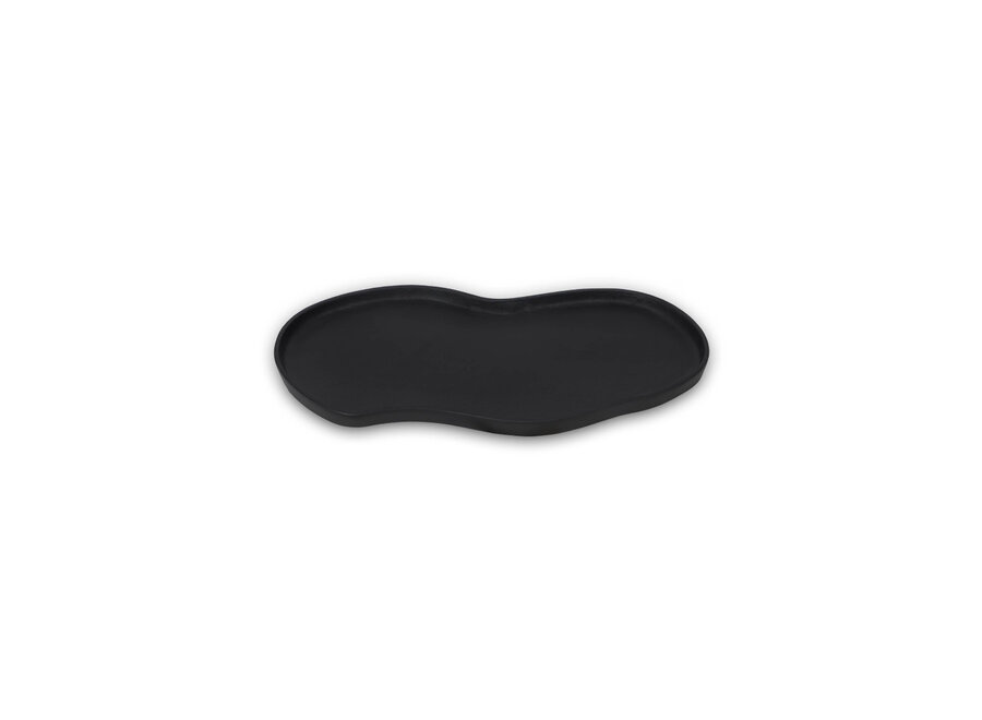 Organic tray 'Narvik' - Matt Black