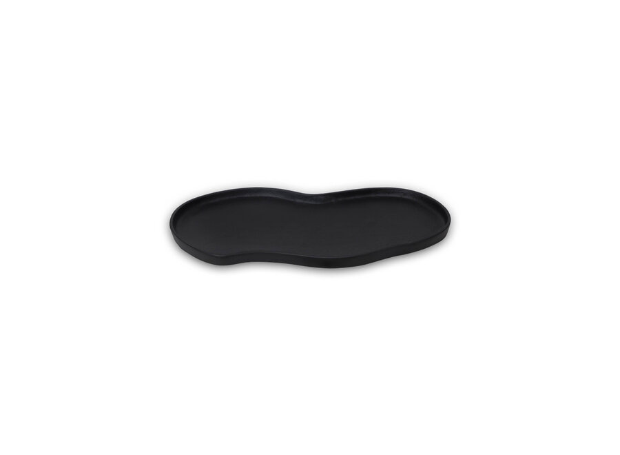 Organic tray 'Narvik' - Matt Black