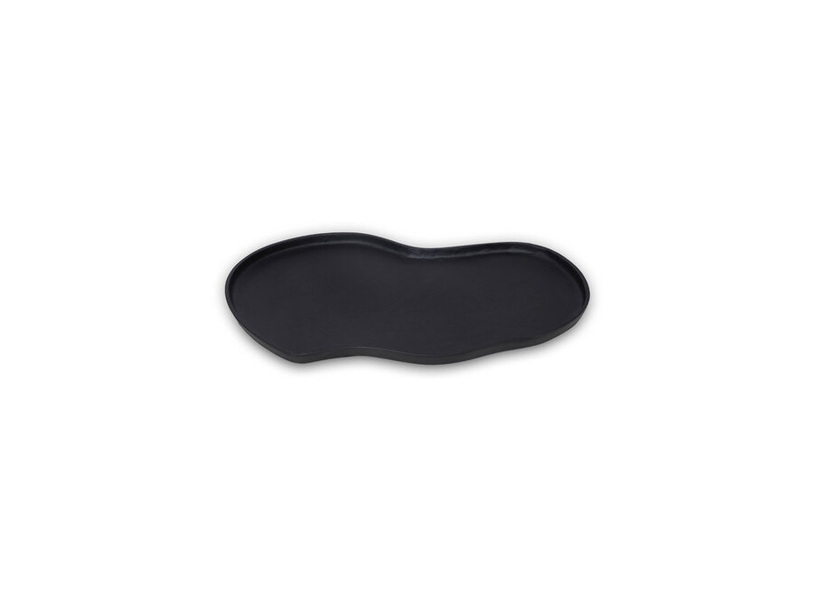 Organic tray 'Narvik' - Matt Black