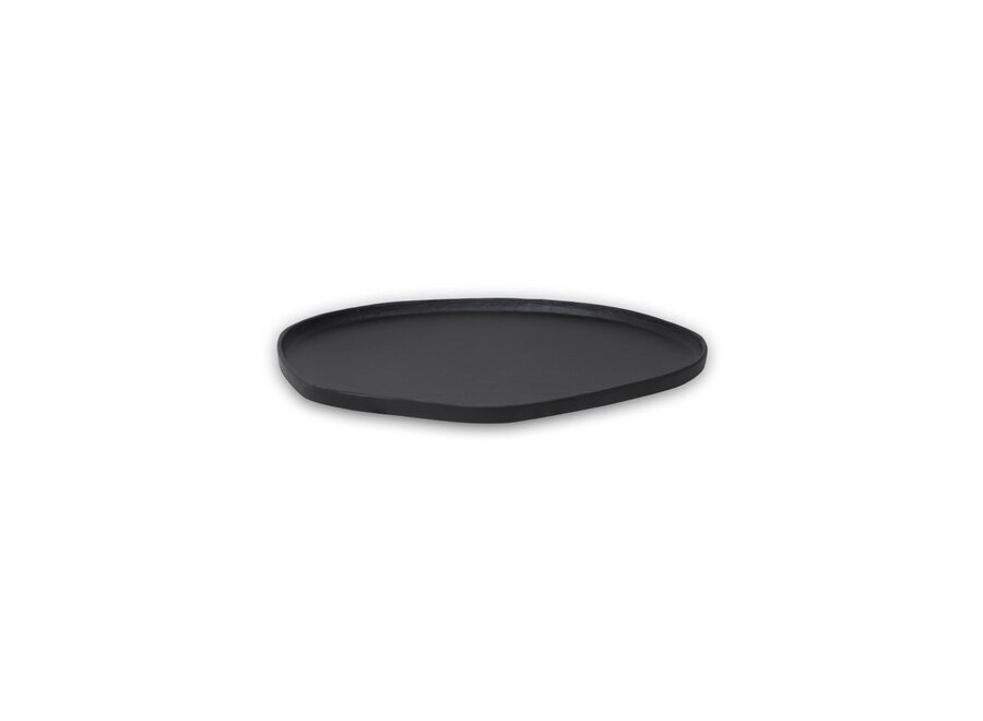 Organic tray 'Odillia' - Matt Black