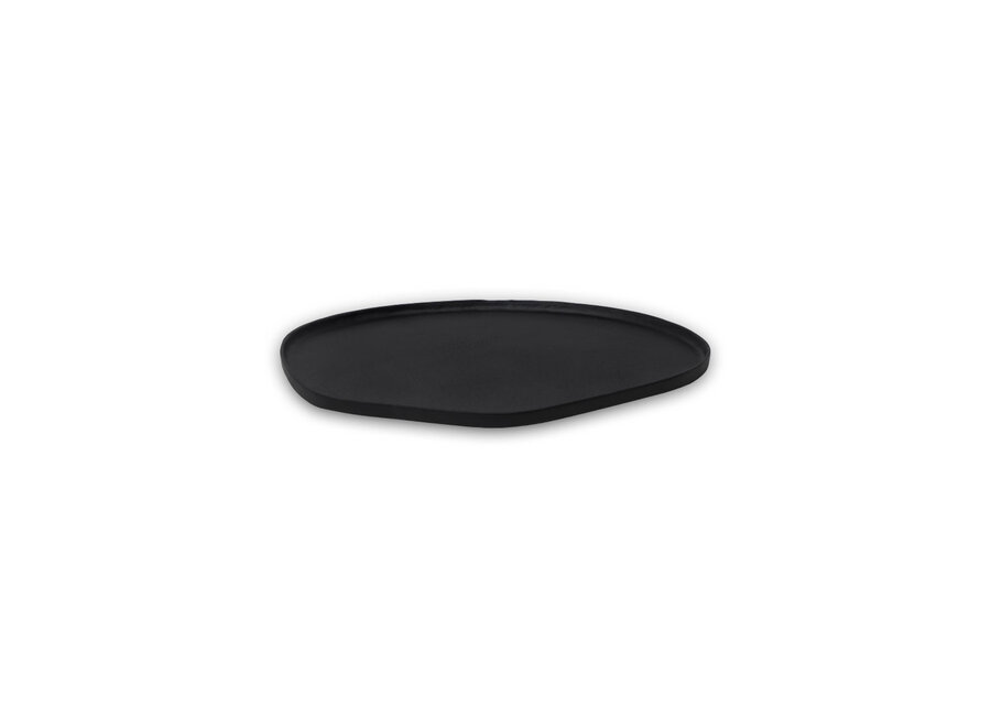 Organic tray 'Odillia' - Matt Black