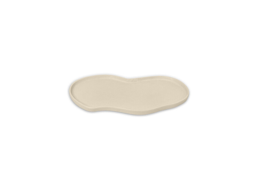 Organic tray 'Narvik' - Sand