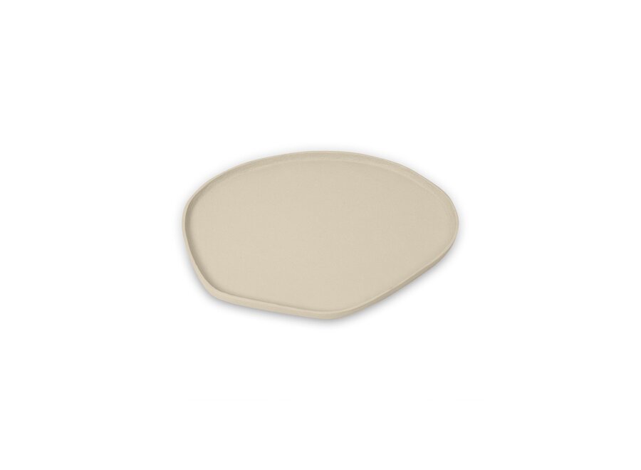 Organic tray 'Odillia' - Sand