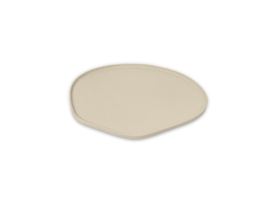 Organic tray 'Odillia' - Sand